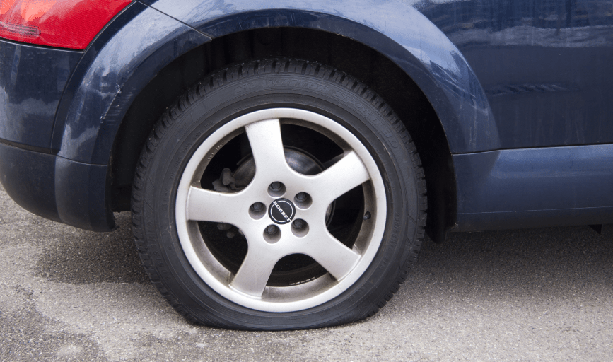 FLAT TIRE CHANGE
